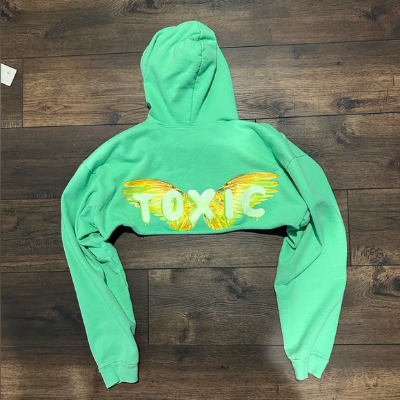 Boys Lie Extra Cropped Hoodie - Picture 2 of 2
